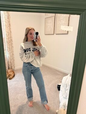Abercrombie & Fitch Light Blue Straight Leg Jeans